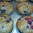 Muffins a mi manera con arándanos