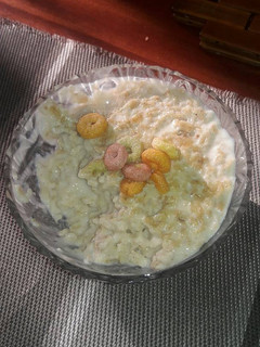 A picture of Breakfast oats.