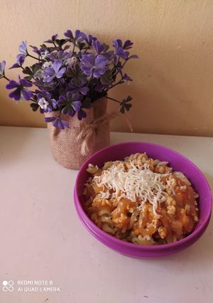 Foto resep Macaroni saos spageti rumahan