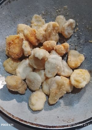 Foto resep Getas Tepung (Ketan dan Beras) dibaluri gula putih
