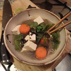 A picture of Low Fodmap - Vegan Miso Ramen.