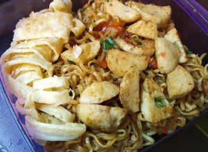 Foto resep Mie Goreng Baso Ikan