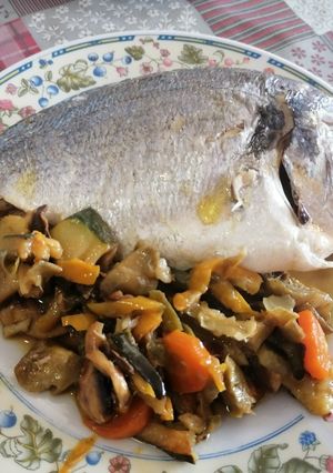Foto principal de 189. Dorada con verduras al horno / olla GM H deluxe