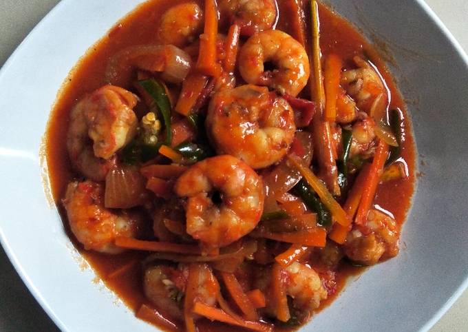 Resep Udang Saus Padang Oleh Elin Tamala Cookpad