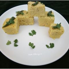 Dhokla A picture of Dhokla.