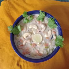 A picture of Navratan korma.