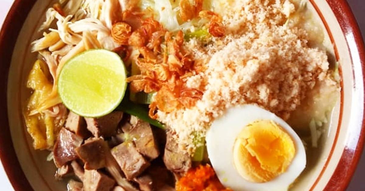 Resep Soto ayam lamongan (soto koya) oleh Felicia Tan 