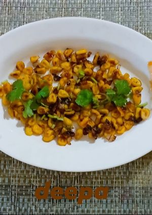 A picture of Crispy Corn Chilli Fry.