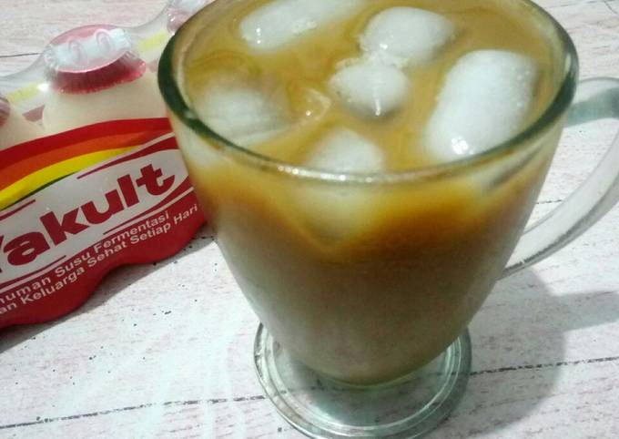 Cara membuat Es kopi Yakult Cara membuat Es kopi Yakult