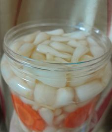 củ kiệu ngâm đường