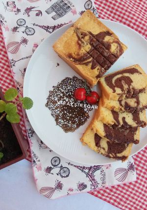 Foto resep Marmer Cake ala Chennie Zhang