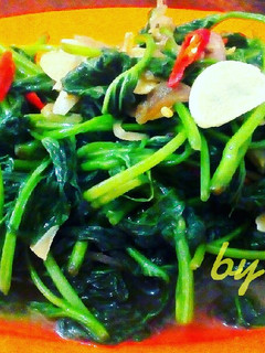 Foto resep Tumis daun ubi jalar