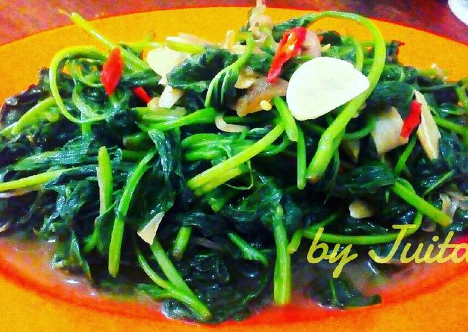 Anti Ribet, Buat Tumis daun ubi jalar Yang Enak