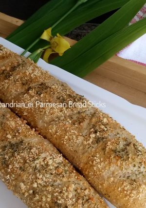Foto resep Parmesan Bread Sticks (Gandum)