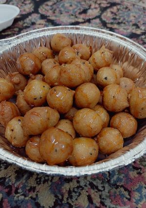 صورة لوصفة لقيمات بر صحيه