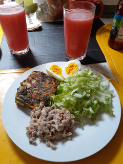 Una foto de Tortilla de acelga-zanahoria