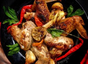 Foto resep Garlic Lemon Chicken wing
