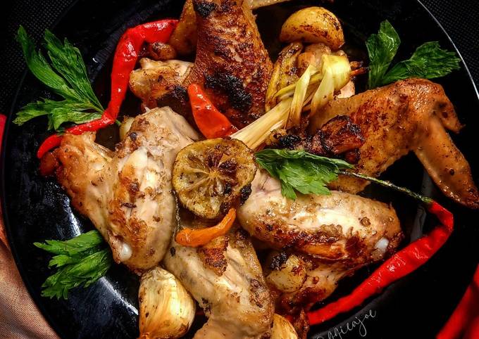 Garlic Lemon Chicken wing