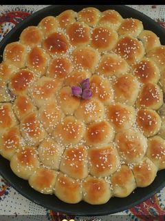 عکسی از دستور شیرینی لانه زنبوری🍯