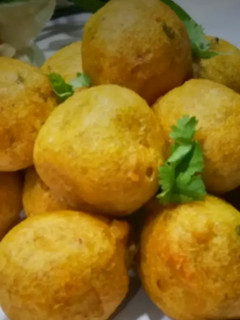 A picture of Gram flour (Besan)Pakora.