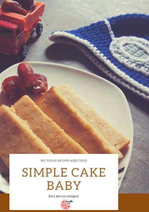 Foto resep Simple Cake Baby