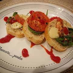 A picture of Bruschetta.