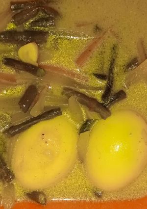 Foto resep Sayur telor santen
