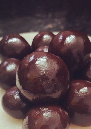 A picture of Homemade chocolate.
