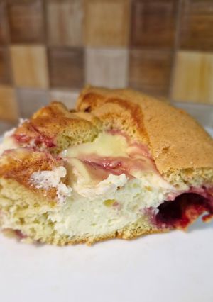 عکسی از دستور چیزکیک توت فرنگی🍓