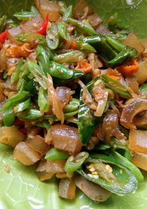 Foto resep Tumis Buncis + Cecek