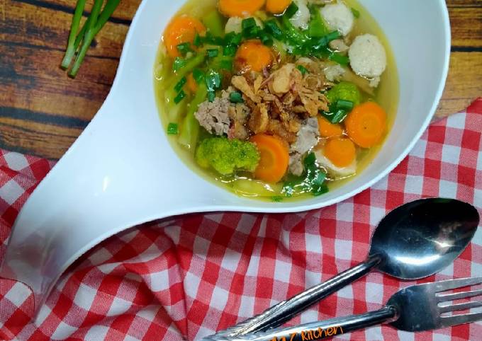 Resep Sup sayuran simple, Bisa Manjain Lidah
