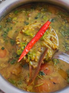 কাঁচা মুগ ডালের তরকা(kacha moog daler tarka recipe in Bengali) রেসিপির প্রধান ছবি