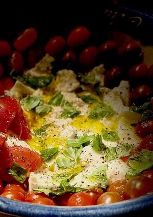 Une photo de Tomates 🍅 Mozzarella sanfaso
