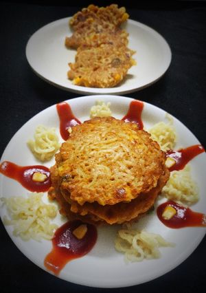 A picture of Corn Maggi Pancakes.