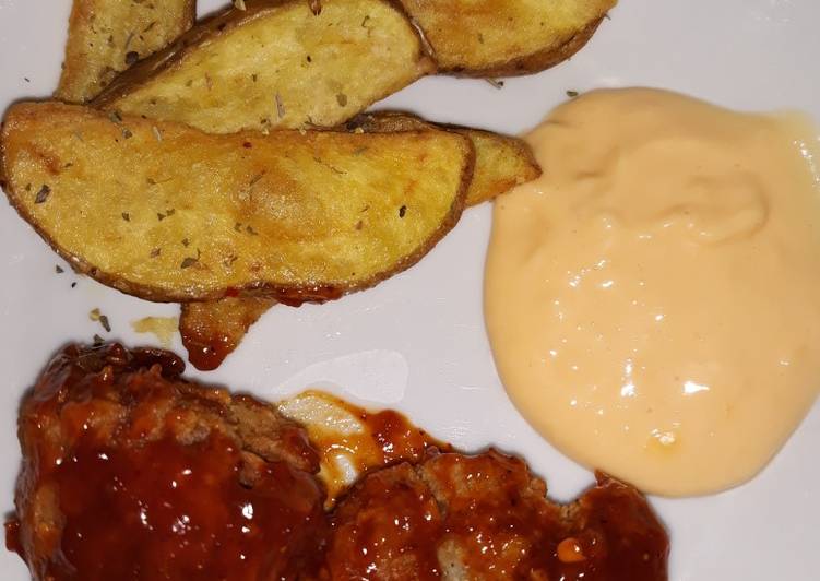 Fire chicken dan saus keju ala richeese