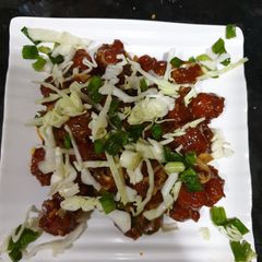 A picture of Veg manchurian.