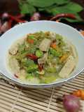 Pare Belut Masak Santan Nyemek