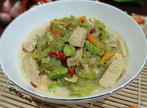 Foto resep Pare Belut Masak Santan Nyemek