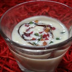 A picture of Weightloss isabgol banana smoothie.
