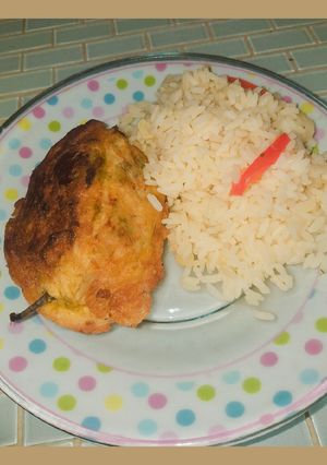 Una foto de Chile relleno!¡!*