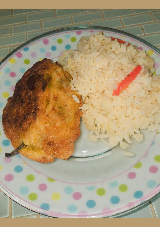 Una foto de Chile relleno!¡!*
