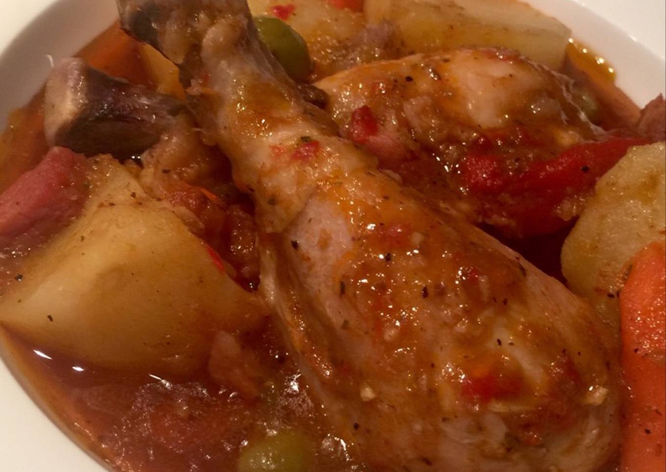 Fricasé de Pollo