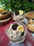 Ice cream pisang oreo