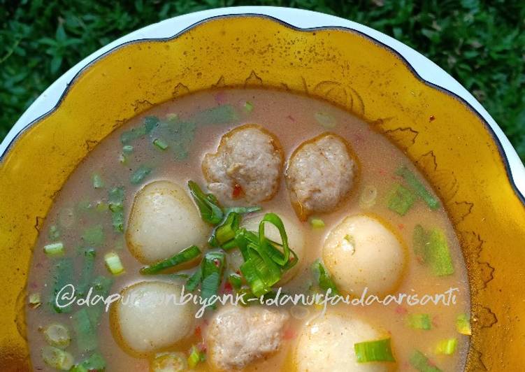 Resep Baso aci | Langkah Membuat Baso aci Yang Enak dan Simpel