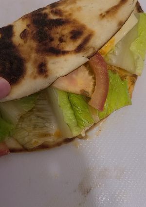 صورة لوصفة ساندويش الدجاج