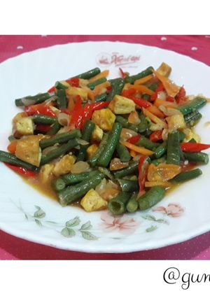 Foto resep Tumis Kacang Panjang