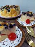 Blueberries Yogurt "Cheesecake"