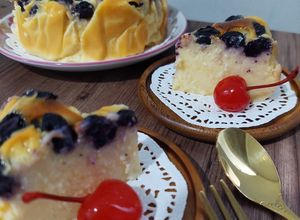 Foto resep Blueberries Yogurt "Cheesecake"