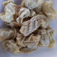 A picture of Nepali dumplings (Mo:Mo).