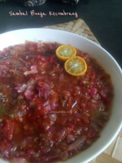 Foto resep Sambal Bunga Kecombrang